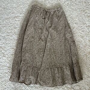 Neuflora floral skirt